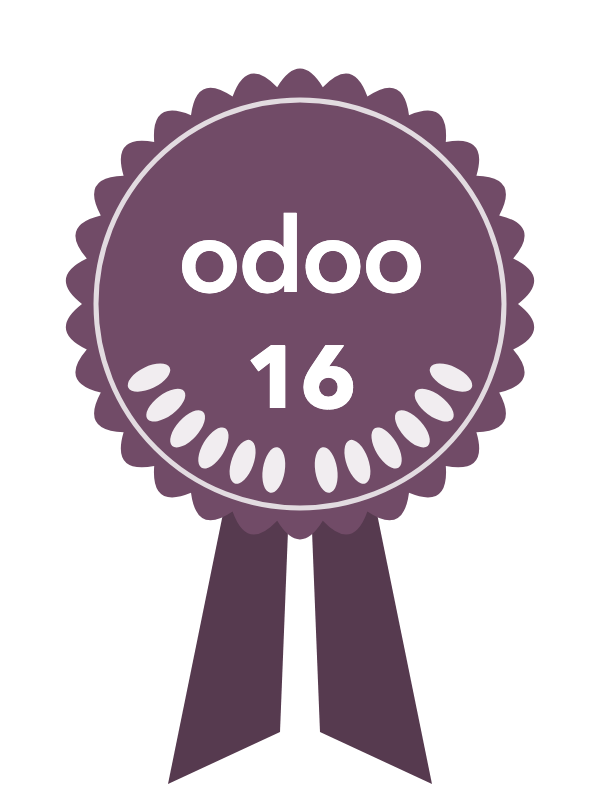 Certification officielle Odoo version 16 obtenue par Elomab