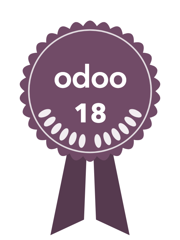 Certification officielle Odoo version 18 obtenue par Elomab